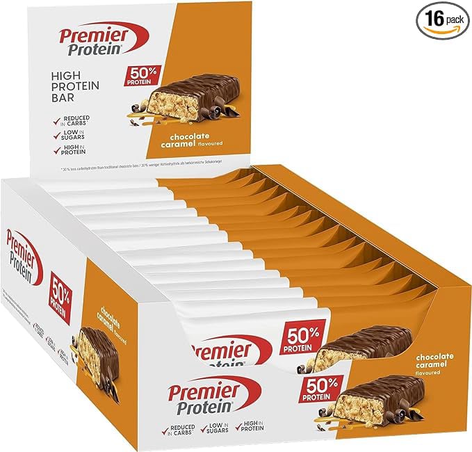 Premier Protein Bar Chocolate Caramel flavour