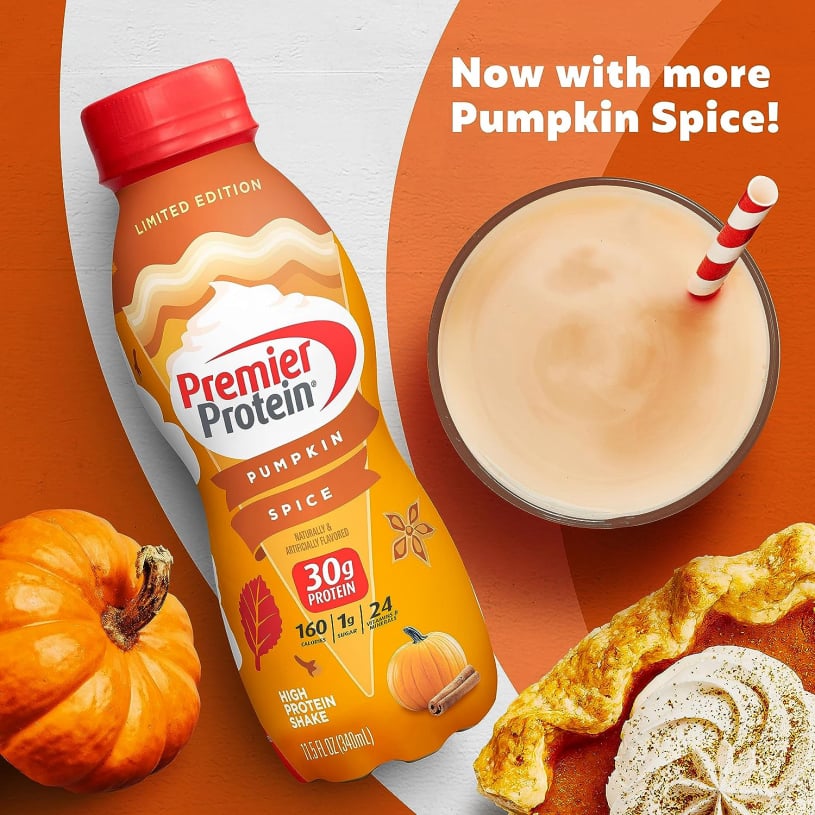premier protein shakes pumpkin spice